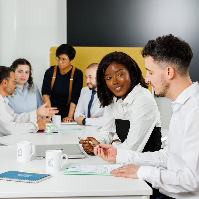 Collaborateurs au travail
